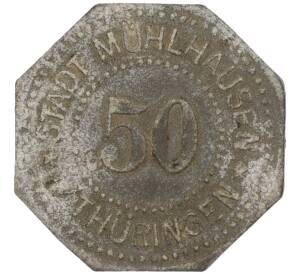 50 пфеннигов 1917 года Германия — город Мюльхаузен (Нотгельд) — Фото №1