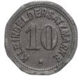 Монета 10 пфеннигов 1917 года Германия — город Регенсбург (Нотгельд) (Артикул K11-103356)