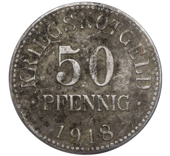 Монета 50 пфеннигов 1918 года Германия — Брауншвейг (Нотгельд) (Артикул: K11-103361) — Фото №2