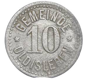 10 пфеннигов 1917 года Германия — город Ольдислебен (Нотгельд) — Фото №2