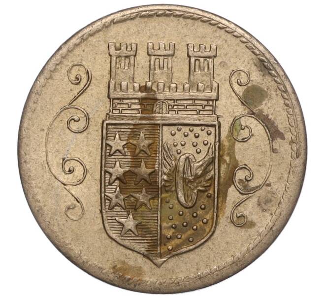 Монета 5 пфеннигов 1920 года Германия — город Олигс (Нотгельд) (Артикул: K11-103389) — Фото №1