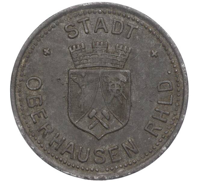 Монета 50 пфеннигов 1917 года Германия — город Оберхаузен (Нотгельд) (Артикул K11-103394)