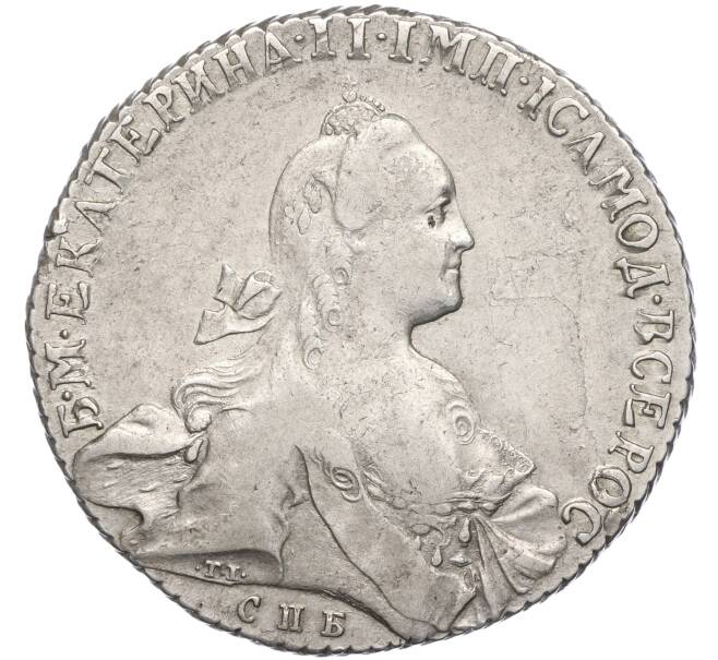 Монета 1 рубль 1766 года СПБ ТI АШ (Артикул: M1-56483) — Фото №1