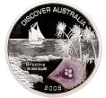 Монета 1 доллар 2008 года Австралия «Откройте Австралию — Брум» (Артикул M2-68716)