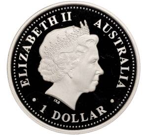 1 доллар 2008 года Австралия «Откройте Австралию — Брум»