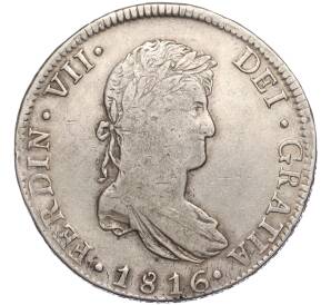 8 реалов 1816 года Испанская Мексика — Фото №1