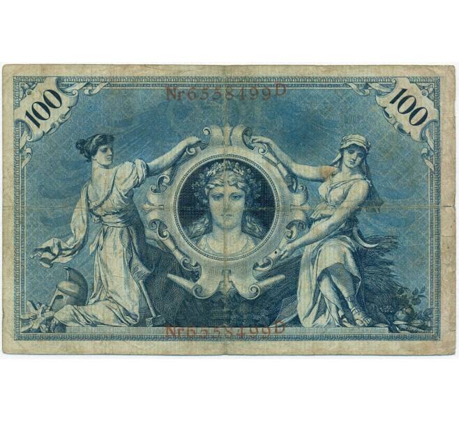 Банкнота 100 марок 1905 года Германия (Артикул: B2-12055) — Фото №2