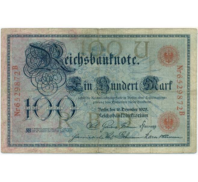 Банкнота 100 марок 1905 года Германия (Артикул: B2-12059) — Фото №1