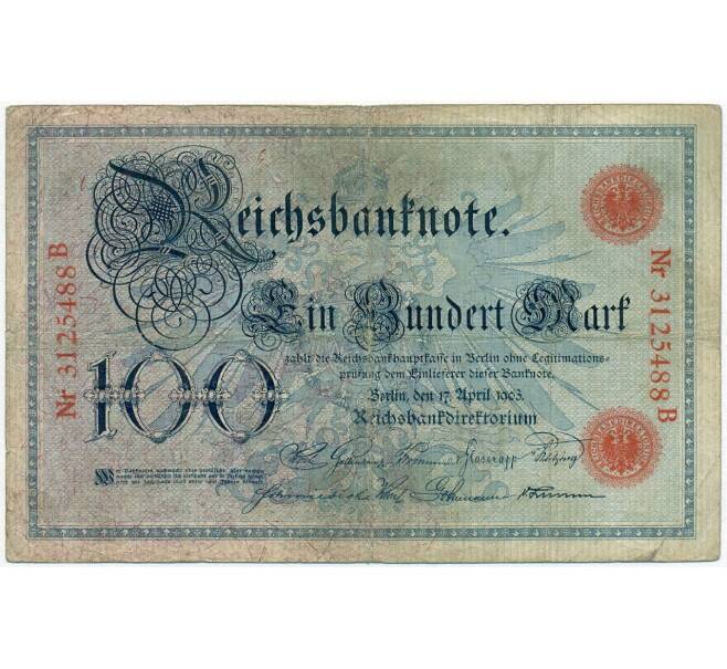 Банкнота 100 марок 1903 года Германия (Артикул: B2-12066) — Фото №1