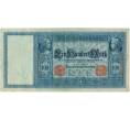 Банкнота 100 марок 1910 года Германия (Красные номера и печати) (Артикул: B2-12338) — Фото №1