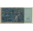 Банкнота 100 марок 1910 года Германия (Зеленые номера и печати) (Артикул B2-12384)