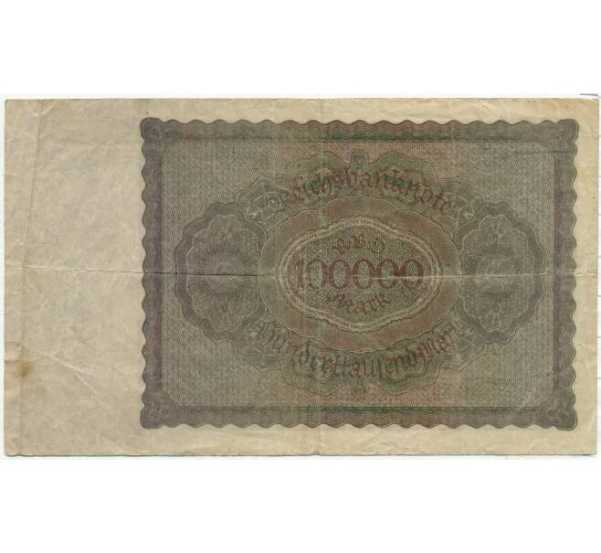 Банкнота 100000 марок 1923 года Германия (Артикул: B2-12415) — Фото №2