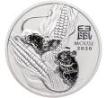 Монета 2 доллара 2020 года Австралия «Китайский гороскоп — Год мыши» (Артикул M2-68820)