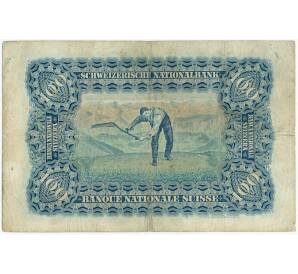 100 франков 1927 года Швейцария