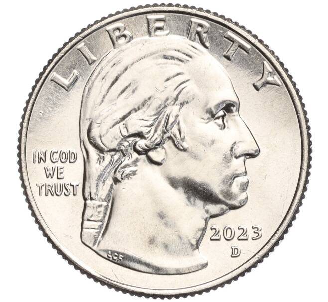 Монета 1/4 доллара (25 центов) 2023 года D США «Американские женщины — Мария Толчиф» (Артикул M2-68824)