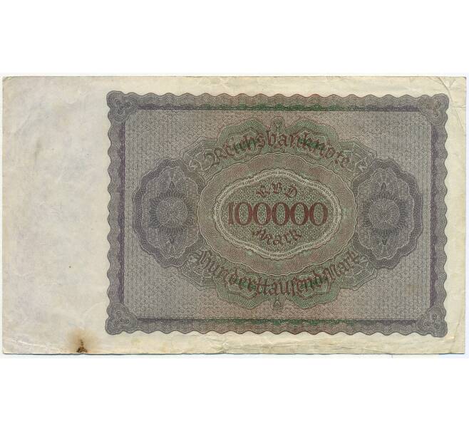 Банкнота 100000 марок 1923 года Германия (Артикул: B2-12628) — Фото №2