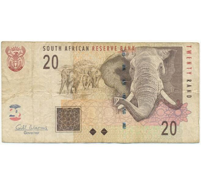 Банкнота 20 рэндов 2009 года ЮАР (Артикул B2-12696)