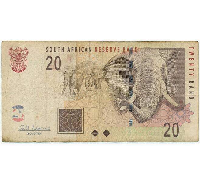 Банкнота 20 рэндов 2009 года ЮАР (Артикул B2-12705)