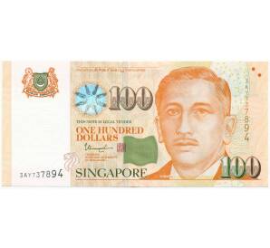 100 долларов 2017 года Сингапур