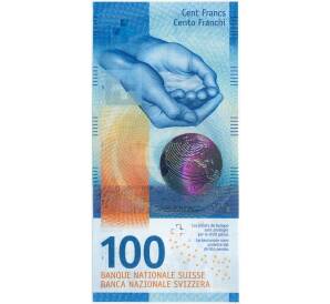 100 франков 2018 года Швейцария — Фото №1