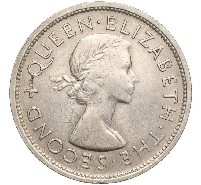 Монета 1 крона 1953 года Южная Родезия «100 лет со дня рождения Сесиля Родса» (Артикул K27-84368)