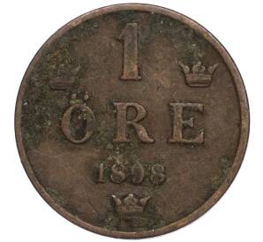 1 эре 1898 года Швеция — Фото №1