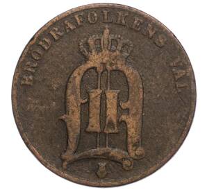 2 эре 1881 года Швеция — Фото №2