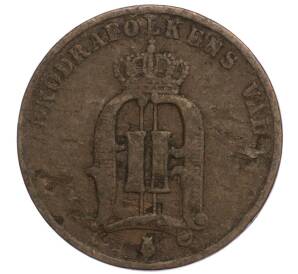 2 эре 1891 года Швеция — Фото №2