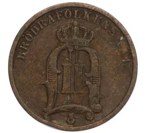 2 эре 1902 года Швеция — Фото №2