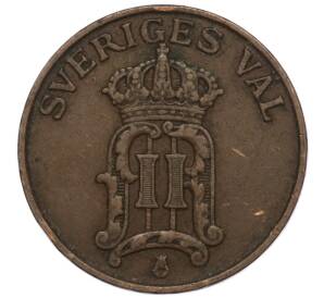 2 эре 1907 года Швеция — Фото №2