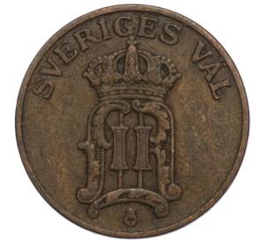 2 эре 1907 года Швеция — Фото №2