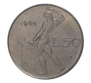 50 лир 1968 года — Фото №1