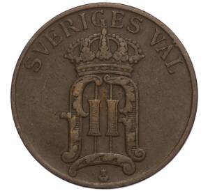 5 эре 1907 года Швеция — Фото №2