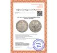 Монета 1 1/2 рубля 10 злотых 1836 года МW Для Польши (Артикул M1-56630)