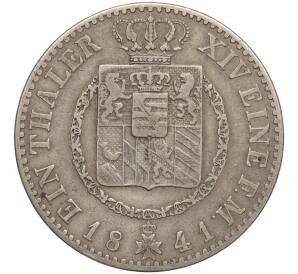 1 талер 1841 года Саксен-Веймар-Эйзенах — Фото №2