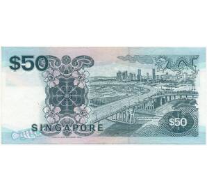 50 долларов 1987 года Сингапур — Фото №2