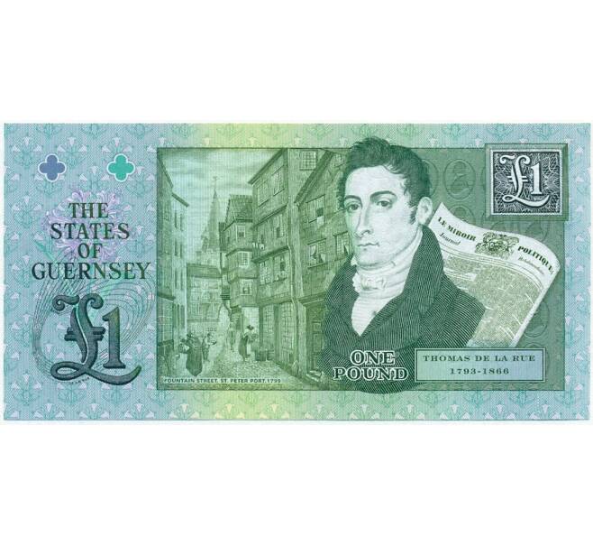 Банкнота 1 фунт 2013 года Гибралтар (Артикул: B2-12817) — Фото №2