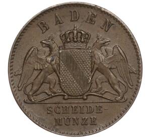 1 крейцер 1870 года Баден — Фото №2