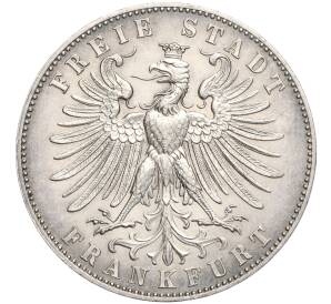 1 талер 1862 года Франкфурт «Немецкий стрелковый фестиваль» — Фото №2