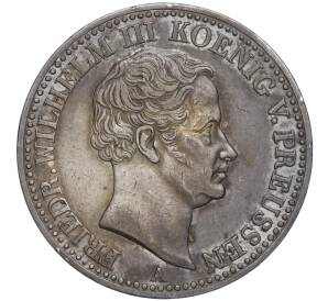 1 талер 1838 года Пруссия «Горный талер» — Фото №2