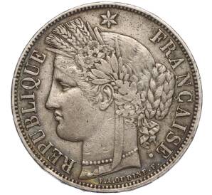 5 франков 1850 года А Франция — Фото №2