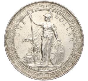 1 доллар 1897 года Великобритания «Торговый доллар»