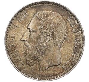 5 франков 1873 года Бельгия — Фото №2