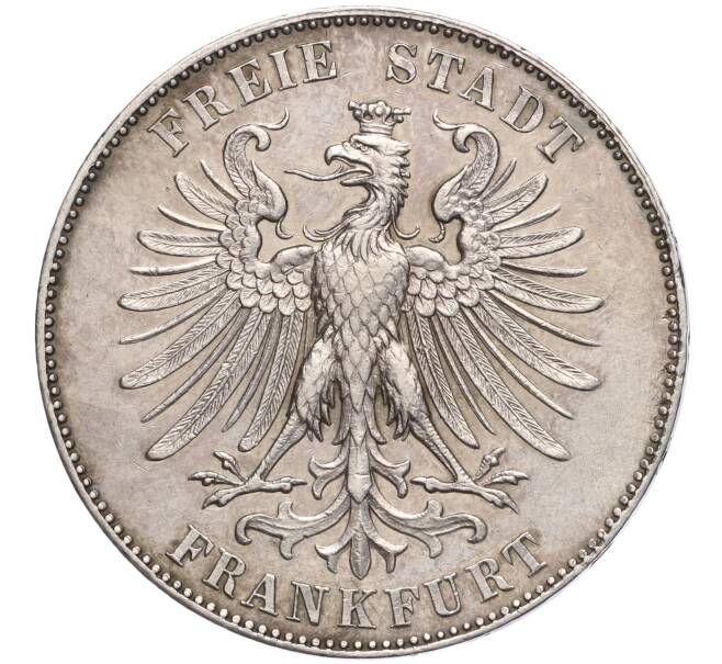 Монета 1 талер 1859 года Франкфурт «100 лет со дня рождения Фридриха Шиллера» (Артикул M2-69292)