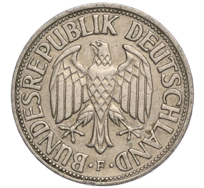 Монета 1 марка 1957 года F Западная Германия (ФРГ) (Артикул M2-69370)