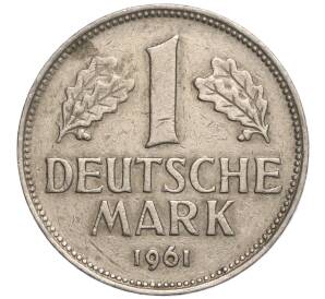 1 марка 1961 года G Западная Германия (ФРГ)