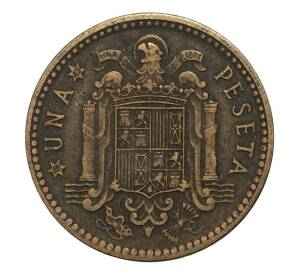 1 песета 1947 (49) года — Фото №1