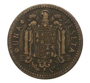 1 песета 1947 (52) года — Фото №1