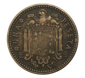 1 песета 1947 (54) года — Фото №1