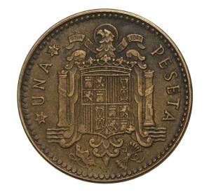 1 песета 1953 (56) года — Фото №1